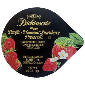 Dickinson's® Pure Pacific Mountain® Strawberry Preserves Copy F04-0038502-2100