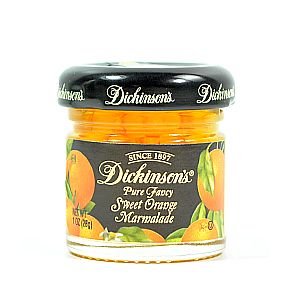 Dickinsons® Pure Fancy Orange Marmalade F04-0038536-3100-1 oz. glass jar.