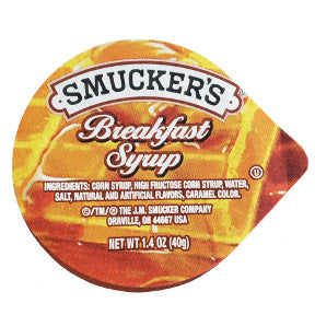 Smucker's® Breakfast Syrup F05-0004902-2102 - 1.4 oz cups.