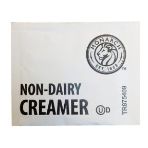 Monarch Non-Dairy Creamer F07-0387101-1100-2.5g packet.