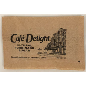Café Delight Natural Turbinado Sugar Packet