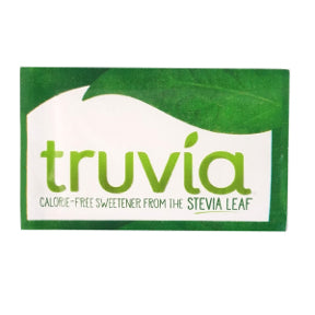 Truvia Natural Sweetener F08-0264001-1100 - 2 gram packet of Calorie-Free Sweetener from the Stevia Leaf.