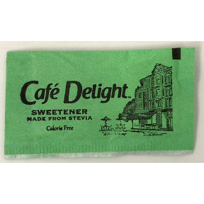 Café Delight Sweetener made from Stevia Packet, F08-0288901-1100