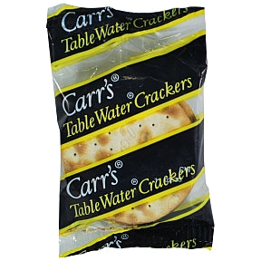 Carr's Table Water Crackers F09-0142601-8200 - 3 table water crackers in sealed plastic pack.