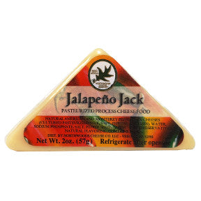 Northwoods Cheese Jalapeno Jack Triangle, F12-0271108-7200