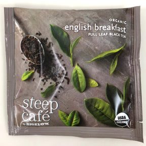 Steep Café by Bigelow® Organic English Breakfast Black Tea F20-1623855-0000