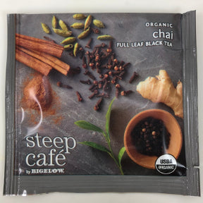 Steep Café by Bigelow® Organic Chai Black Tea F20-1623858-0000