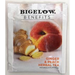 Bigelow® Benefits CALM STOMACH - Ginger & Peach Herbal Tea, F20-1823860-0000