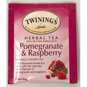Twinings® of London Pomegranate & Raspberry Herbal Tea, F20-1826915-0000