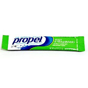 propel® zero - Kiwi Strawberry F20-2354215-0100-.07 oz. packet add to 16.9 oz water.