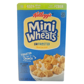 Kellogg's® Bite Size Mini-Wheats Unfrosted Cereal (Box) F25-2509121-4100
