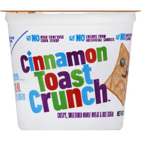 General Mills® Cinnamon Toast Crunch Cereal (cup) F25-2509210-6100