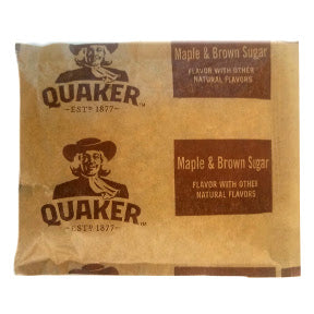 Quaker® Maple & Brown Sugar Oatmeal Cereal F25-2609302-7100