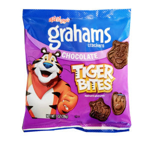 Kellogg's® Tiger Bites Chocolate Graham Crackers F32-3909104-8100