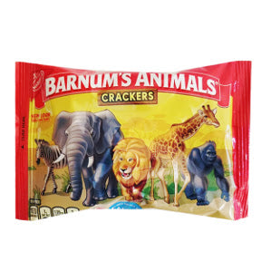 Nabisco® Barnums Animals Crackers F32-3909604-8100-1 oz. package of circus themed animal crackers.