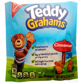 Nabisco® Teddy Grahams® Cookies Cinnamon - 1 oz Copy F32-3909608-8100