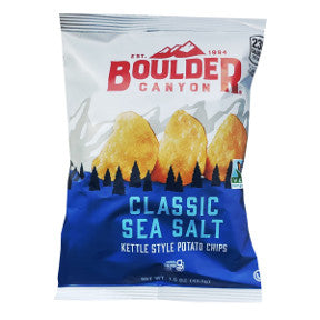 Boulder® Canyon Potato Chips - Sea Salt 1.5 oz F40-4366401-8400
