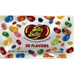 Jelly Belly® Assorted 1 oz. F51-4546001-1200 - 1 oz. packet of jelly beans.