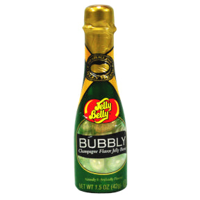 Jelly Belly® Bubbly Champagne Jelly Beans F51-4546042-8200-1.5 oz. mini plastic bottle.