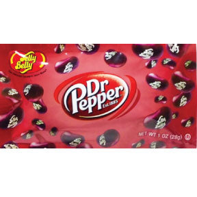 Jelly Belly® Dr. Pepper 1 oz. F51-4546046-1200 - 1 oz. packet of Dr. Pepper jelly beans.