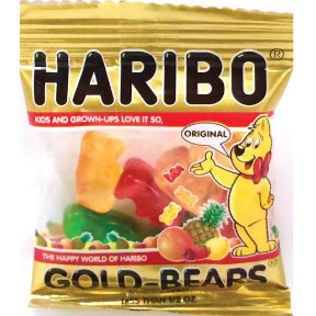 Haribo® Gold-Bears® Mini Bags F51-4586901-1100 - Mini bag assorted flavors.