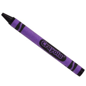 Crayola® Single Crayon - Violet Purple G05-0551401-8140-One crayon.