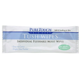 Tush Wipes® Flushable Moist Wipes J01-0247001-1200