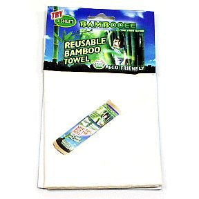 Bambooee - Reusable Bamboo Towel J01-0821201-9100-1 sheet made from certified organic bamboo. Reusable, washable bamboo towel.