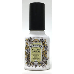 Poo-Pourri® Original 2 fl. oz. J03-0162601-8200-2 fl. oz. pump bottle. Before-You-Go® Toilet Spray that makes the odor go away!