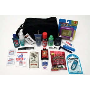 Daddy's Hospital Overnight Bag Deluxe K01-0459914-5200 - Everything a new daddy needs for his stay at the hospital with mom packed inside a convenient men's toiletry bag.