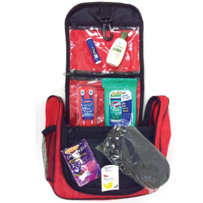 The Jet Set- 1st Class Travel Kit K01-0489962-9000 - Upgrade your flight experience with these refreshing travel essentials.