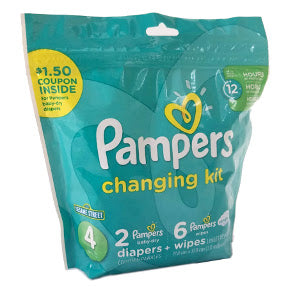 Pampers 2 ct. Changing Kit - Size 4 K01-0539705-1424