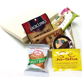Brunch in a Box Gift Set K01-2059921-3100 - Brunch foods in an eco-friendly flower seeded paper box. Plant the box and flowers grow!