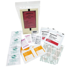 aMINIties First Aid Kit - Basic K02-0732503-8200 - 6 different products (20 items total) in reclosable plastic bag.