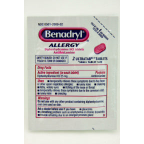 Benadryl® Allergy UltraTabs® P01-0111101-1000