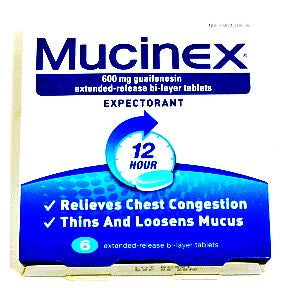 Mucinex® Expectorant - 6 count P01-0188401-8200
