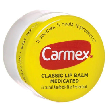 Carmex for-Cold-Sores P02-0156201-8100 - 0.25 oz travel size jar. For cold sores, fever blisters and chapped lips.