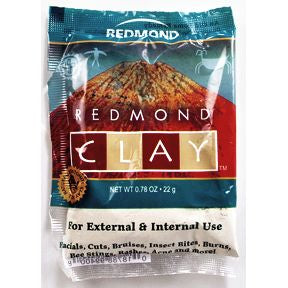 Redmond CLAY P03-1077101-1100-0.78 oz. packet of clay. For External and Internal use.