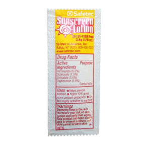 Safetec Sunscreen Lotion (packet) P04-0125902-1000
