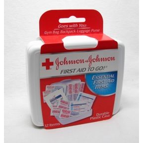 Johnson and Johnson First Aid to Go® Kit P05-0520403-8200