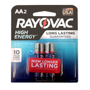 Rayovac® High Energy Battery AA - 2 Pack S01-0650208-9000