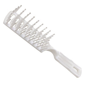 Vented Adult Hairbrush - white S02-0309921-9000