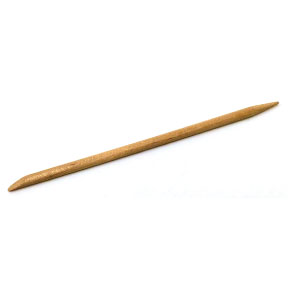 Polished Wood Manicure Stick S02-0909901-9000 - A single manicure stick made of polished wood.