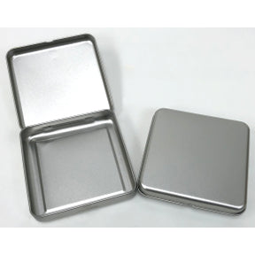 Tin, 4" x 4" x 1", S04-0337705-9000