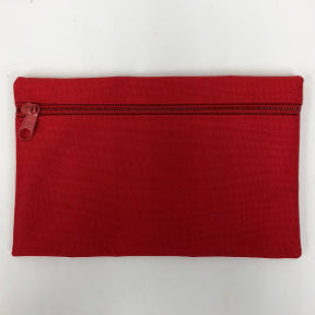 Bag, Zipper, 5" x 7.75" - Red, S04-0337710-9000