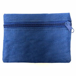 Bag, Nylon, Zipper, Light Blue, 5.5" x 4.25", S04-0337740-9000