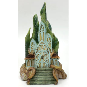 Polystone Mini World Fairytale Classic Fairy Statuary House, U03-0301232-0050