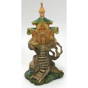 Polystone Mini Classic Fairy Statuary Treehouse, U03-0301232-1390