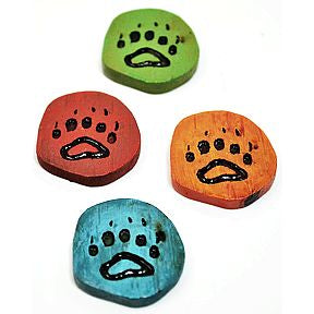 Polystone Mini Lakeside Paw Print Stepping Stone (4 pc set) U03-0601232-0294-4 pc set of mini stepping stone. Garden décor.