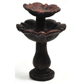 Polystone Mini Garden Fountain Statue 2 U03-0601232-0920-a single mini fountain. Garden décor.